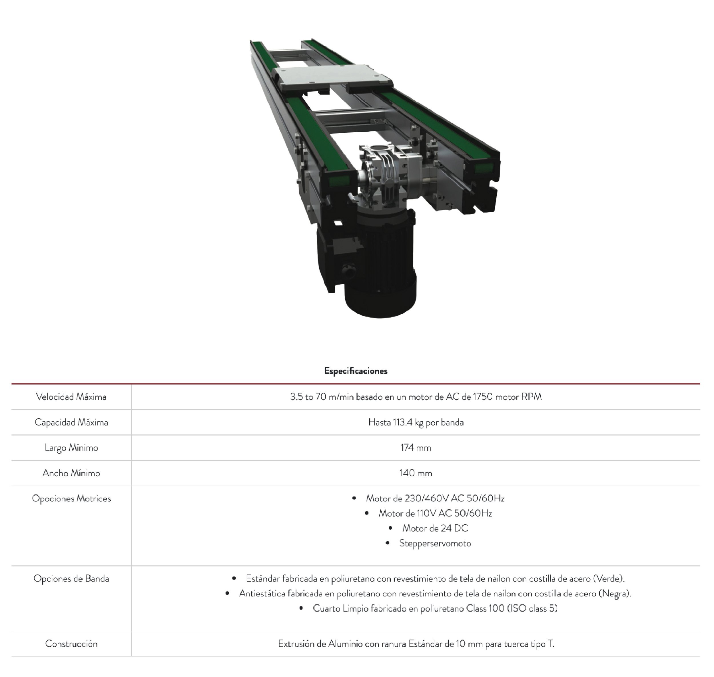 Transportador para pallets