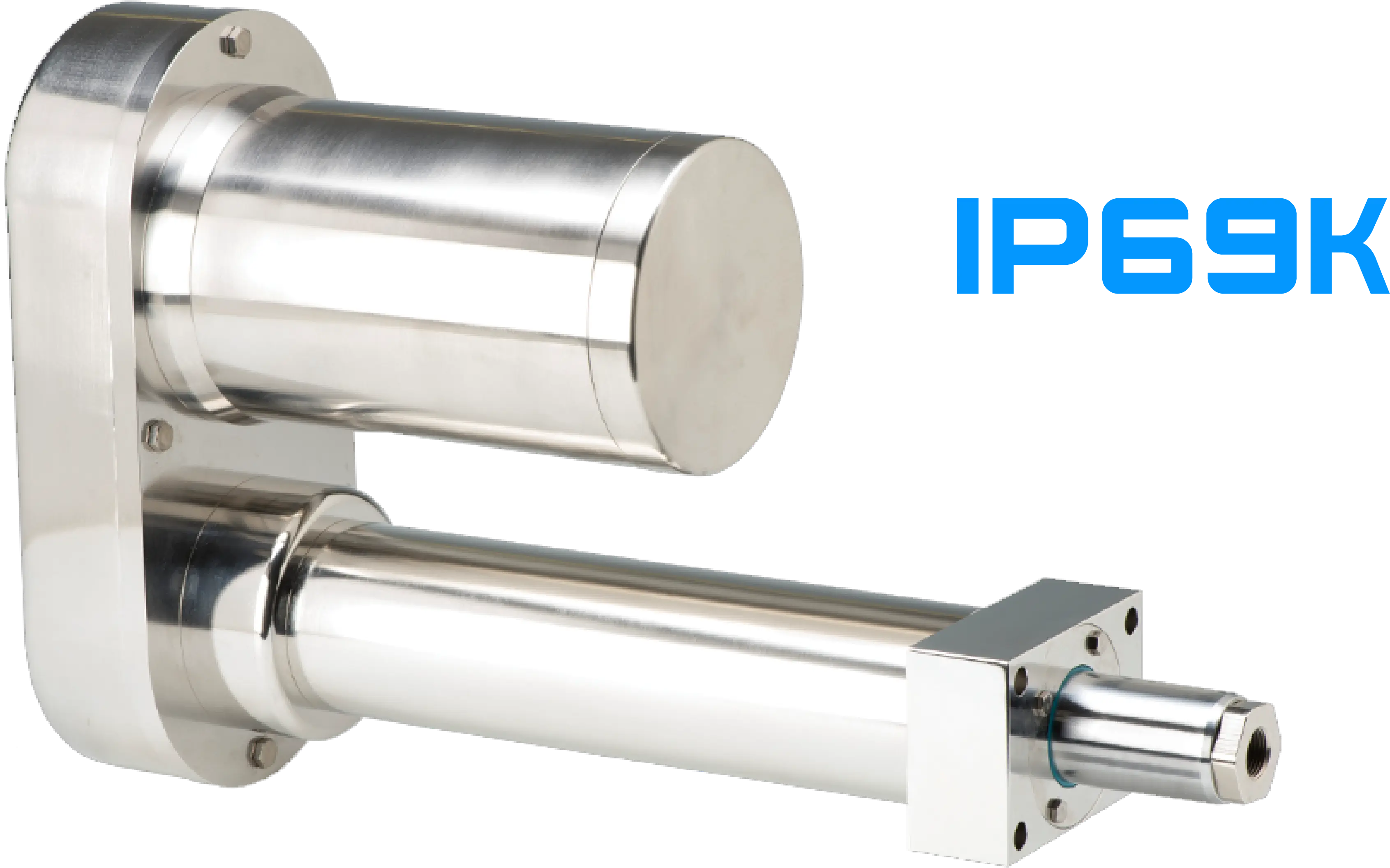 actuador de acero inoxidable con protección IP69K
