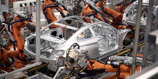 Línea de ensamble automotriz