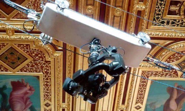 Cámaras suspendidas en el concierto de Viena