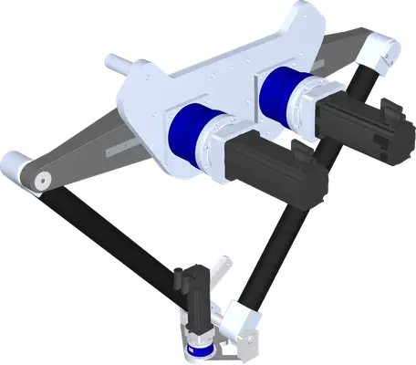 Robot Delta de dos bielas