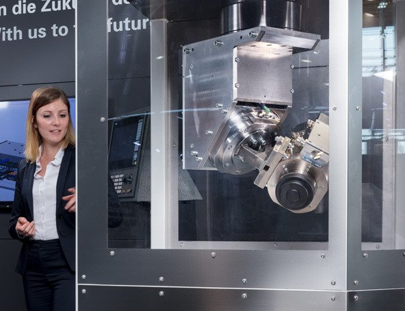 Aplicación del reductor Galaxie en una máquina CNC