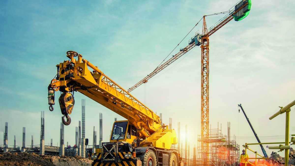 Los inclinómetros dinámicos son ideales para maquinaria de la construcción.