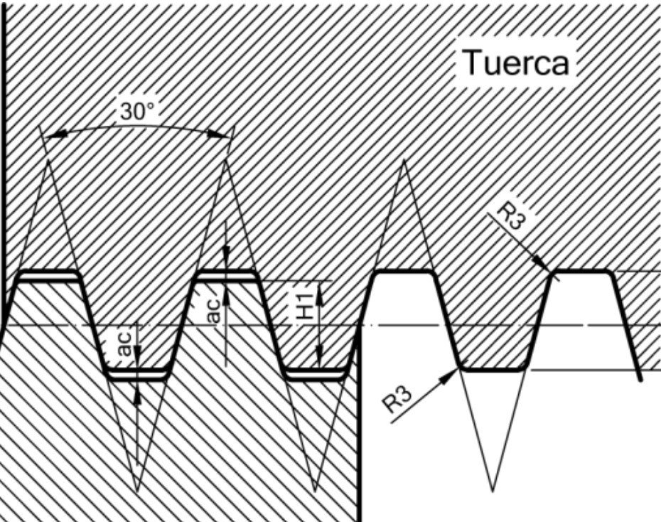Tornillo maquinado